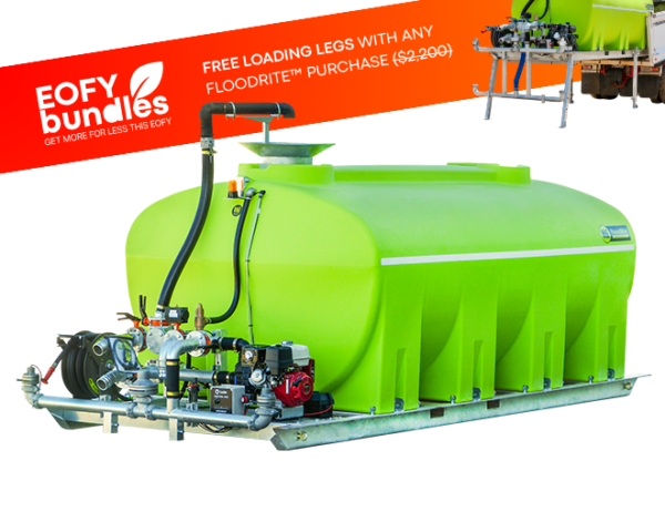 13000L FloodRite™ Slip On Water Cart (Low-Profile)