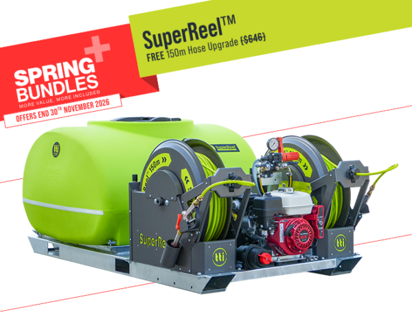 600L SuperReel™ Twin Reel Spray Unit