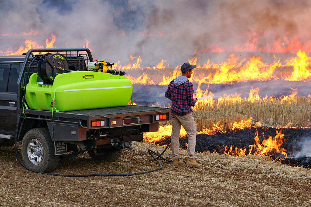 800L FireDefence™ Portable Fire Fighting Unit | TTi