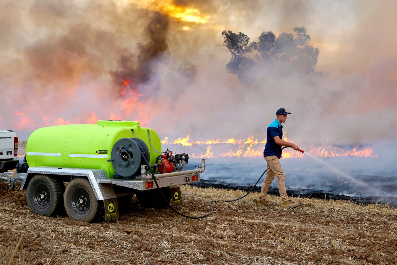 2000L FirePatrol15™ Fire Fighting Trailer | TTi