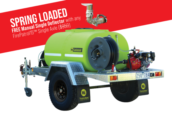 1000L FirePatrol15™ Fire Fighting Trailer