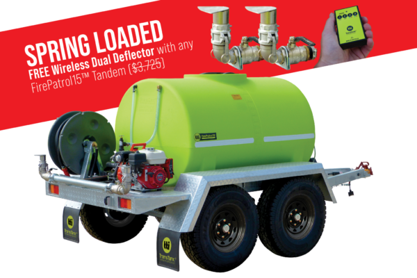 1500L FirePatrol15™ Fire Fighting Trailer