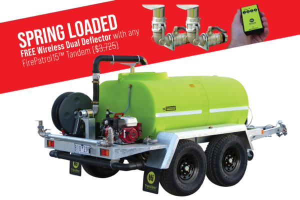 2000L FirePatrol15™ Fire Fighting Trailer