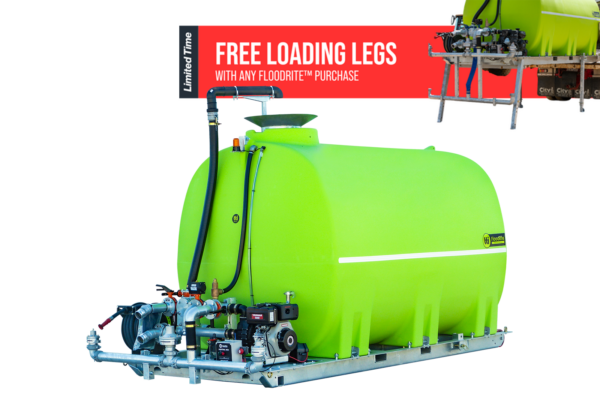 12000L FloodRite™ Slip On Water Cart
