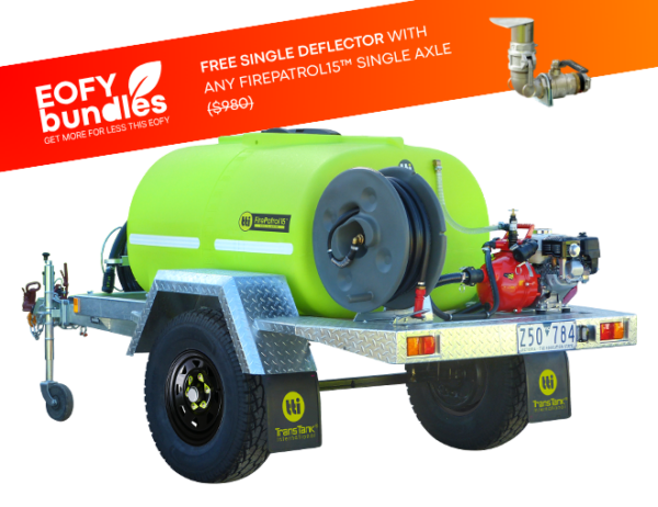 1000L FirePatrol15™ Fire Fighting Trailer