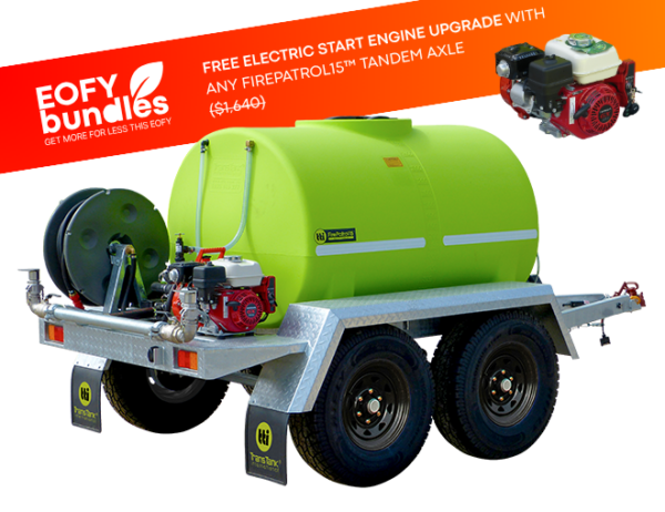 1500L FirePatrol15™ Fire Fighting Trailer