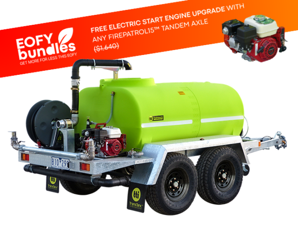 2000L FirePatrol15™ Fire Fighting Trailer