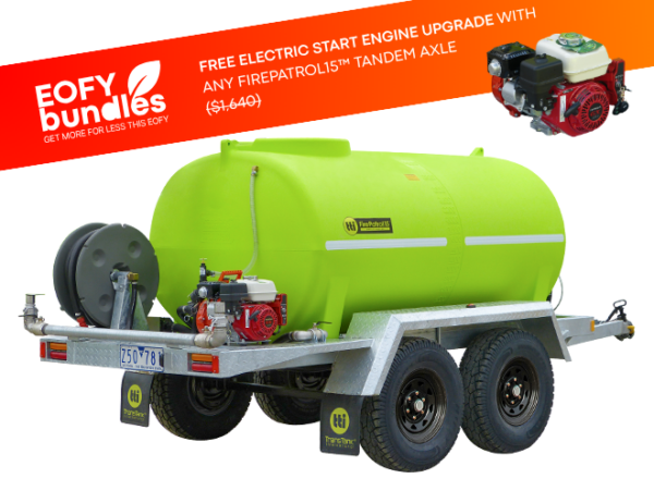 3000L FirePatrol15™ Fire Fighting Trailer