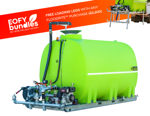 12000L FloodRite™ Slip On Water Cart
