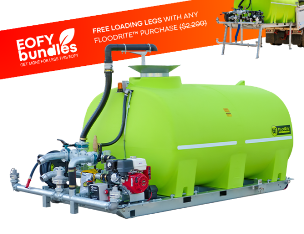 6000L FloodRite™ Slip On Water Cart