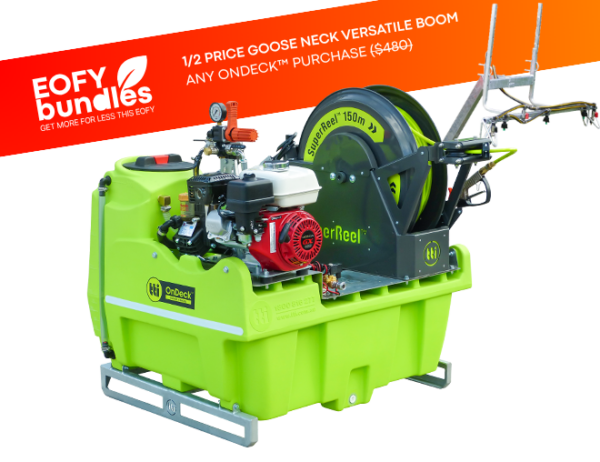 300L OnDeck™ UTV Sprayer (Honda GX200 & Single 100m SuperReel™)