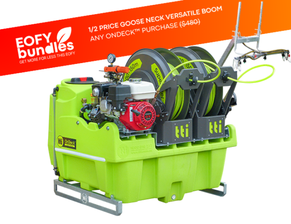 300L OnDeck™ UTV Sprayer (Honda GX200 & Twin 100m SuperReel™)