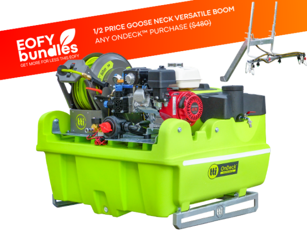 300L OnDeck™ UTV Sprayer (Honda GX200 & 50m SuperReel™)