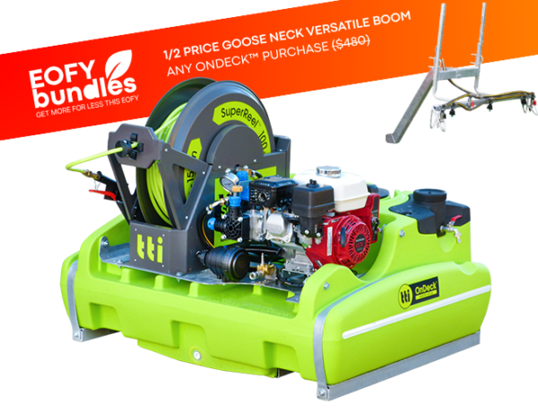 300L OnDeck™ UTV Sprayer (Honda GX200 & SuperReel™ 100m)