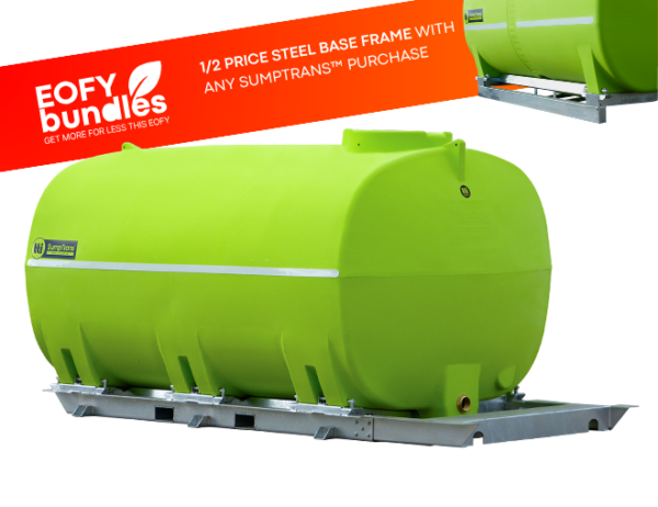10000L SumpTrans™ Fully-Drainable Spray Tank