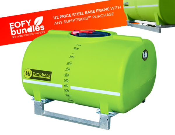 1000L SumpTrans™ Fully-Drainable Spray Tank