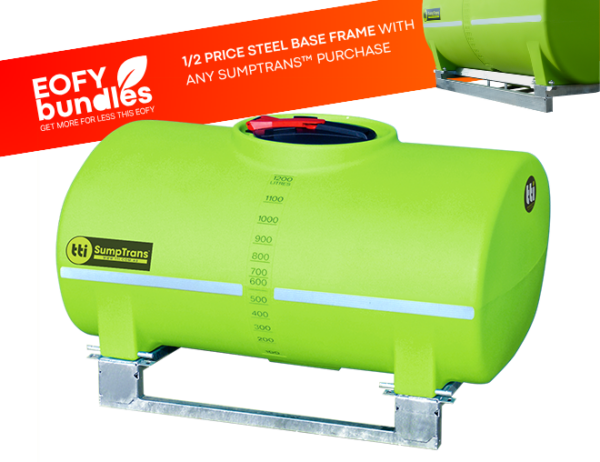 1200L SumpTrans™ Fully-Drainable Spray Tank