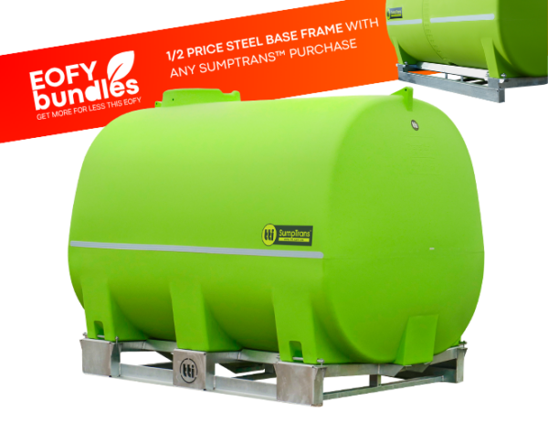 13000L SumpTrans™ Fully-Drainable Spray Tank