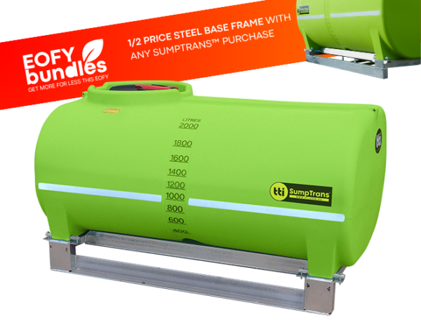 2000L SumpTrans™ Fully-Drainable Spray Tank