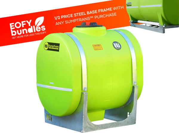 300L SumpTrans™ Fully-Drainable Spray Tank (Oval)