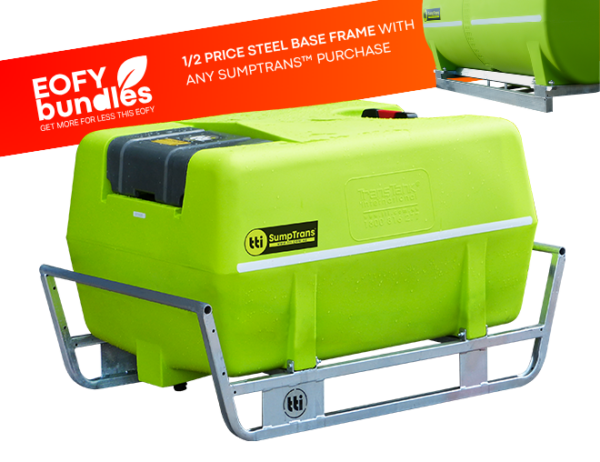 400L SumpTrans™ Fully-Drainable Spray Tank (Low-Profile)