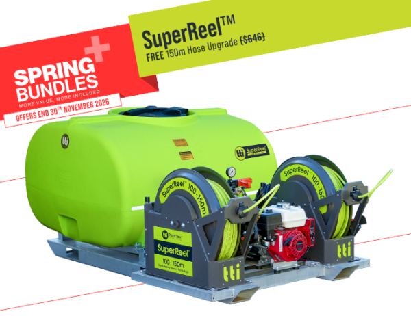 1000L SuperReel™ Twin Reel Spray Unit