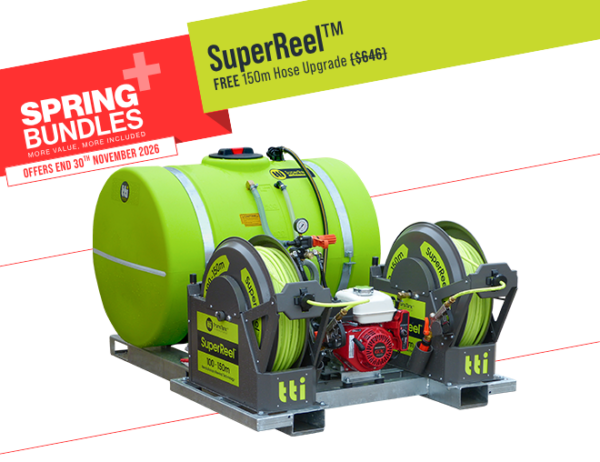 600L SuperReel™ Twin Reel Spray Unit (Short)